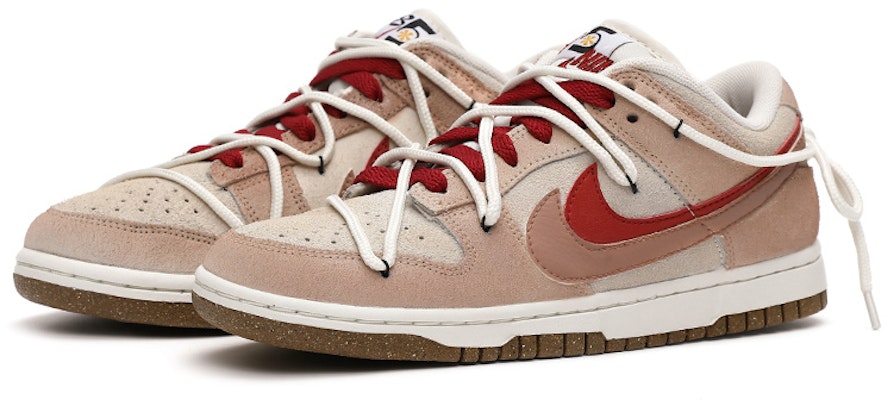 【定制球鞋】 Nike Dunk Low SE 85 雙鉤 解構風 焦糖可可 低幫 板鞋 女款 棕紅 Lookbook 【定制球鞋】 Nike Dunk Low SE 85 雙鉤 解構風 焦糖可可 低幫 板鞋 女款 棕紅