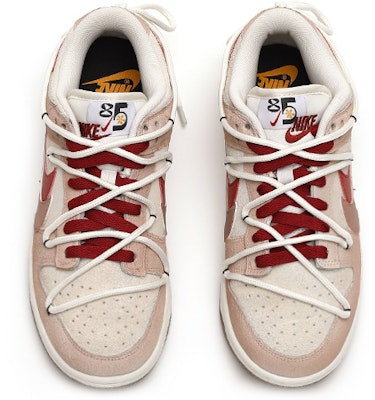 【定制球鞋】 Nike Dunk Low SE 85 雙鉤 解構風 焦糖可可 低幫 板鞋 女款 棕紅 Shop 【定制球鞋】 Nike Dunk Low SE 85 雙鉤 解構風 焦糖可可 低幫 板鞋 女款 棕紅