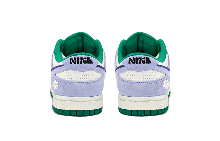 Shop (W) [Kasut Custom] Nike Dunk Low SE 'Double Swoosh Taro Ungu' DO9457-101(TeamY-女款双勾芋泥紫白)