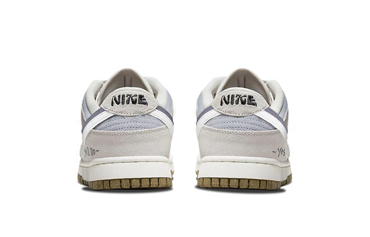 Shop 【定制球鞋】Nike Dunk Low SE 雙勾 反轉霧霾灰 復古 告白 高街 低幫 板鞋 女款 灰白