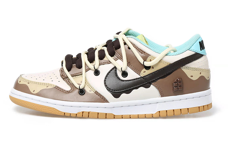 Buy (W) [Kasut Custom] Nike Dunk Low SE 'Free 99 Mocha Coklat Aiskrim' CZ2496-001(Team拾玖-女款摩卡巧克力冰淇淋)