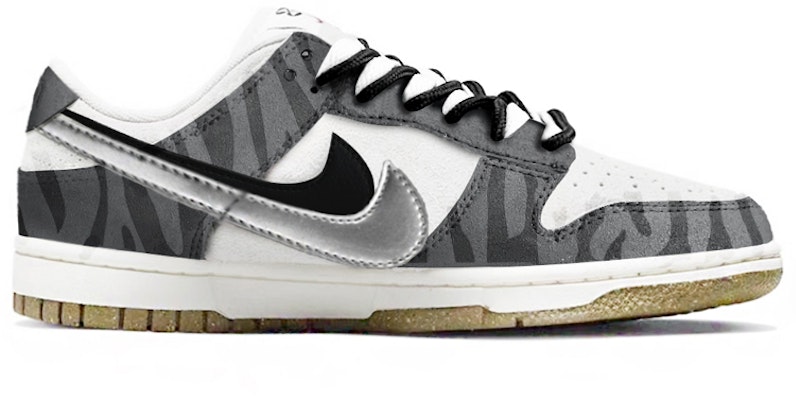 (W) 나이키 덩크 로우 SE '퓨처리스틱 스모그 그레이-지브라' (커스텀) DO9457-100-(TeamY-男女款双勾工业风灰黑) Order (W) 나이키 덩크 로우 SE '퓨처리스틱 스모그 그레이-지브라' (커스텀) DO9457-100-(TeamY-男女款双勾工业风灰黑)