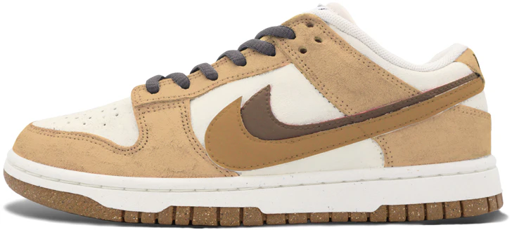 custom-shoes-women-nike-dunk-low-se-gingerbread-yellow-christmas