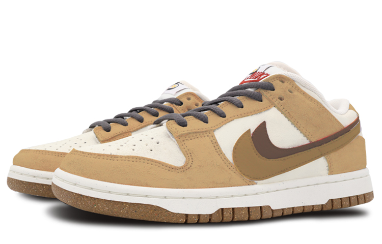 Lookbook (W) [Custom Kasut] Nike Dunk Low SE 'Kuning Gingerbread Krismas' DO9457-100(Team37-女款姜饼黄）