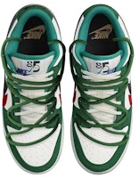 【客製化球鞋】Nike Dunk Low SE 85 經典復古 美式街頭風 解構綁帶 低筒 板鞋 女款 綠紅 Shop 【客製化球鞋】Nike Dunk Low SE 85 經典復古 美式街頭風 解構綁帶 低筒 板鞋 女款 綠紅
