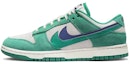 Sizing 【客製化球鞋】Nike Dunk Low SE 85 經典復古 美式街頭風 解構綁帶 低筒 板鞋 女款 綠紅