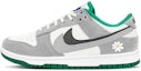 Buy (W) Zapatillas Nike Dunk Low SE 'Gris y Blanco Mini Margarita' DO9457-101(TeamY-女款双勾极简灰白)