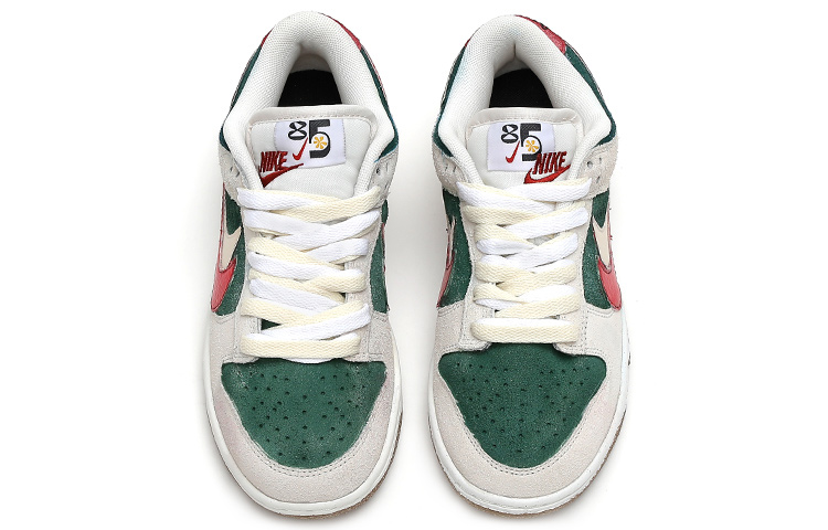 Shop 【定制球鞋】 Nike Dunk Low SE "85" 美式街頭 低筒 板鞋 女款 灰綠紅