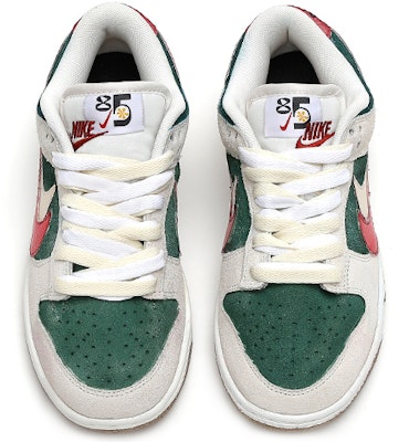 【定制球鞋】 Nike Dunk Low SE "85" 美式街頭 低筒 板鞋 女款 灰綠紅 Shop 【定制球鞋】 Nike Dunk Low SE "85" 美式街頭 低筒 板鞋 女款 灰綠紅