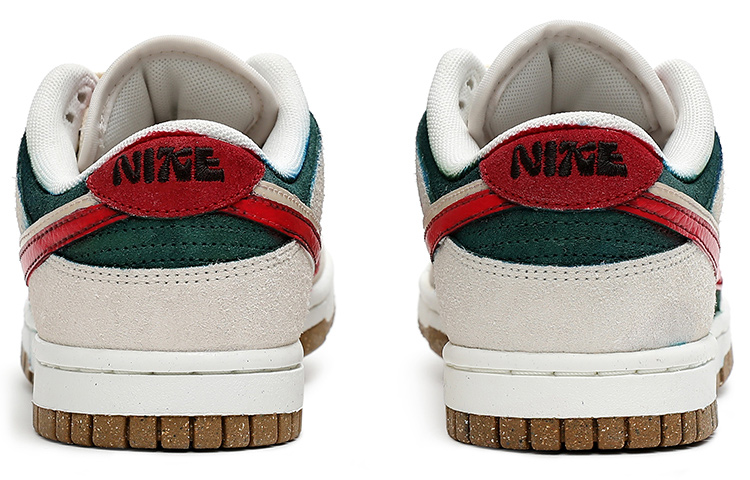 Purchase 【定制球鞋】 Nike Dunk Low SE "85" 美式街頭 低筒 板鞋 女款 灰綠紅