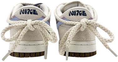 【定製球鞋】Nike Dunk Low SE 雙層 Swoosh 復古解構 vibe 腰果花 麻繩鞋帶 低幫 板鞋 女款 灰粉紫 Purchase 【定製球鞋】Nike Dunk Low SE 雙層 Swoosh 復古解構 vibe 腰果花 麻繩鞋帶 低幫 板鞋 女款 灰粉紫