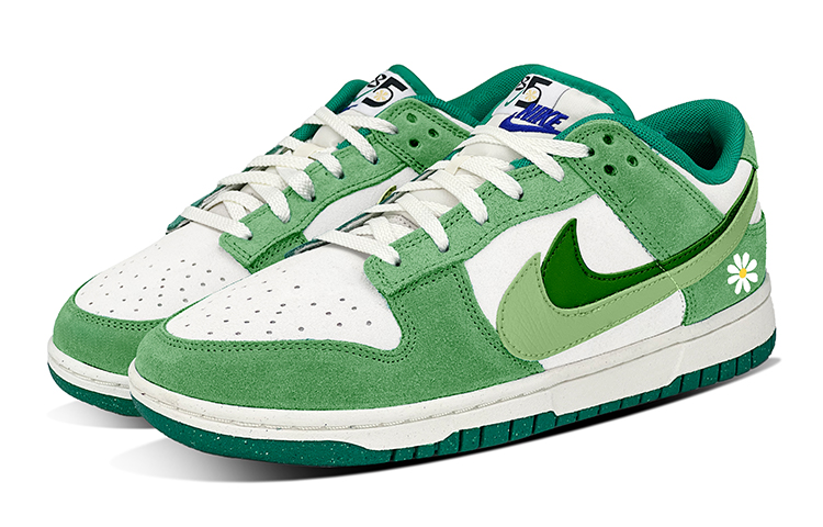 Lookbook (W) [Zapatillas Personalizadas] Nike Dunk Low SE 'Lime Daisy' DO9457-101(TeamY-女款双勾活力青柠绿白)
