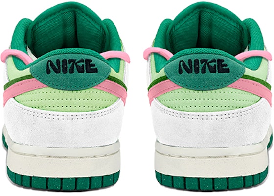 【客製化球鞋】Nike Dunk Low se "85" 經典復古雙勾 抹茶蜜桃 高級小眾 解構綁帶 低筒 滑板鞋 女款 綠粉 Shop 【客製化球鞋】Nike Dunk Low se "85" 經典復古雙勾 抹茶蜜桃 高級小眾 解構綁帶 低筒 滑板鞋 女款 綠粉