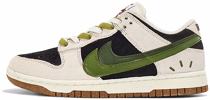 custom-shoes-women-nike-dunk-low-se-olive-double-swoosh