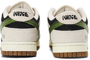 【定制球鞋】Nike Dunk Low SE 莓刻 橄欖雙鉤 復古 簡約 高街風 低幫 板鞋 女款 黑灰綠 Shop 【定制球鞋】Nike Dunk Low SE 莓刻 橄欖雙鉤 復古 簡約 高街風 低幫 板鞋 女款 黑灰綠