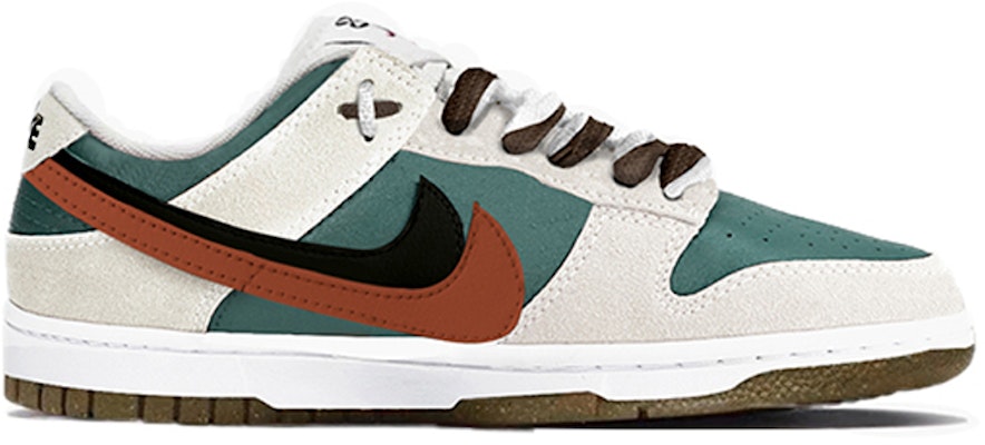 (W) 나이키 덩크 로우 SE '올리브 그린 팰리스 크레인' (커스텀) DO9457-100(TeamY-女款复古仙鹤宫廷橄榄绿) Order (W) 나이키 덩크 로우 SE '올리브 그린 팰리스 크레인' (커스텀) DO9457-100(TeamY-女款复古仙鹤宫廷橄榄绿)