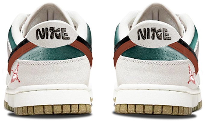 (W) 나이키 덩크 로우 SE '올리브 그린 팰리스 크레인' (커스텀) DO9457-100(TeamY-女款复古仙鹤宫廷橄榄绿) Shop (W) 나이키 덩크 로우 SE '올리브 그린 팰리스 크레인' (커스텀) DO9457-100(TeamY-女款复古仙鹤宫廷橄榄绿)