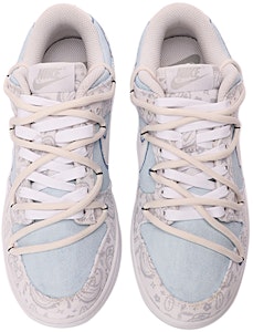 (W) 나이키 덩크 로우 SE '페이즐리 블루' (커스텀) DJ9955-100(TeamThree-女款晴空蓝-蓝白) Shop (W) 나이키 덩크 로우 SE '페이즐리 블루' (커스텀) DJ9955-100(TeamThree-女款晴空蓝-蓝白)