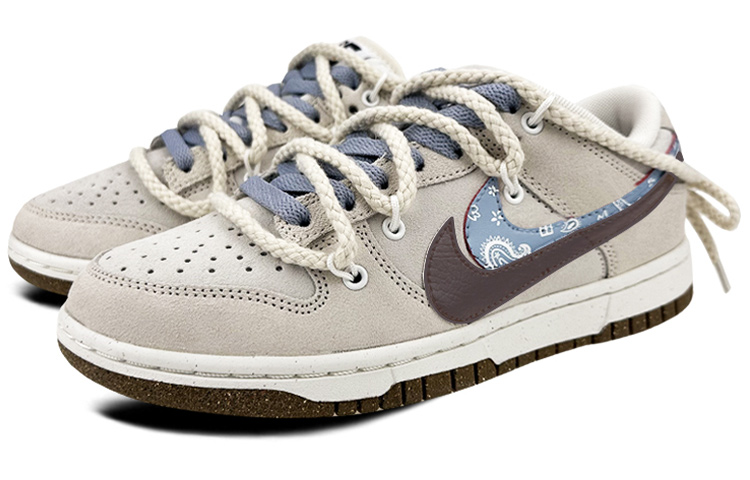 [Custom Shoes] (W) Nike Dunk Low SE 'Paisley Grey Brown' 圖 3