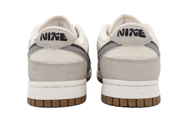 Shop (W) Nike Dunk Low SE "Panda Navidad" (Doble Swoosh) DO9457-100(Team37-女款灰色地带)