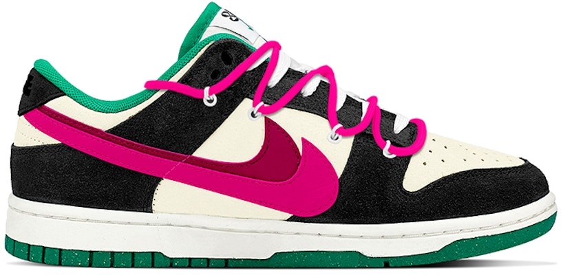 (W) 나이키 덩크 로우 SE '핑크 블랙' (커스텀) DO9457-101(TeamY-女款甜酷辣妹粉黑) Order (W) 나이키 덩크 로우 SE '핑크 블랙' (커스텀) DO9457-101(TeamY-女款甜酷辣妹粉黑)