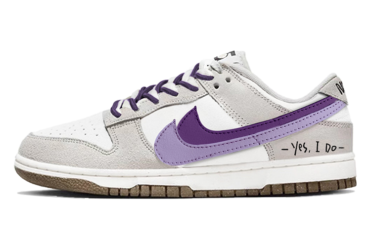 Buy (W) [Zapatillas Personalizadas] Nike Dunk Low SE 'Frambuesa Púrpura' DO9457-100(TeamY-男女款双勾芋泥树莓紫)