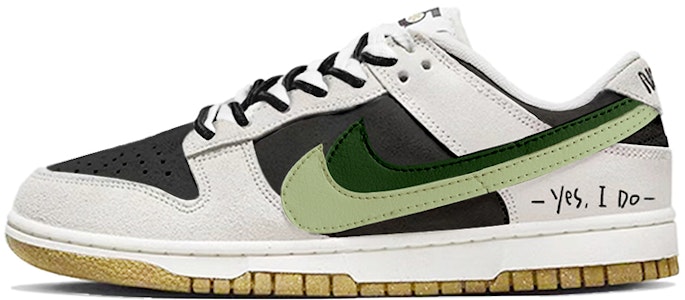 【定制球鞋】Nike Dunk Low SE "85" 雙勾 反轉黑白 復古告白 牛油果綠 高街 低幫 板鞋 女款 黑白 Buy 【定制球鞋】Nike Dunk Low SE "85" 雙勾 反轉黑白 復古告白 牛油果綠 高街 低幫 板鞋 女款 黑白