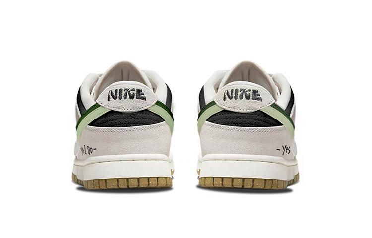 Shop (W) 【カスタムシューズ】(女性用) ナイキ ダンク ロー SE 'リバース ブラック ホワイト' DO9457-100(TeamY-女款复古反转黑白牛油果)