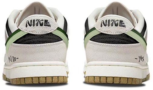 【定制球鞋】Nike Dunk Low SE "85" 雙勾 反轉黑白 復古告白 牛油果綠 高街 低幫 板鞋 女款 黑白 Shop 【定制球鞋】Nike Dunk Low SE "85" 雙勾 反轉黑白 復古告白 牛油果綠 高街 低幫 板鞋 女款 黑白