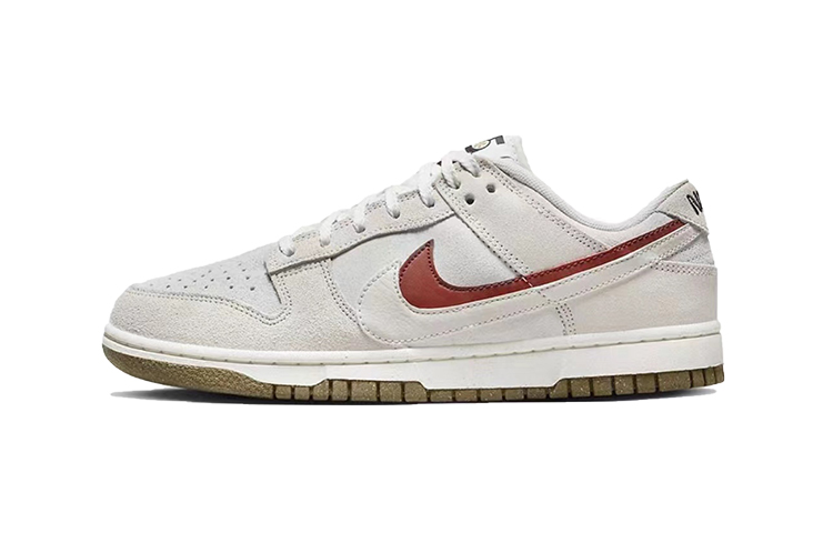 Details for 【定制球鞋】 Nike Dunk Low SE "85" 雙勾 反轉黑摩卡 做舊復古 告白 巧克力 低筒 板鞋 女款 深棕