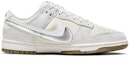 Order (W) Zapatillas Nike Dunk Low SE 'Reverse Grey-White Doble Swoosh' DO9457-100(TeamY-女款纸飞机反转白银)
