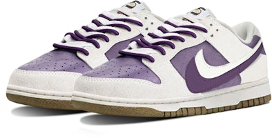 【定制球鞋】 Nike Dunk Low SE "85" 反轉樹莓紫 雙勾 薰衣草 做舊復古 低筒 板鞋 女款 白紫 Lookbook 【定制球鞋】 Nike Dunk Low SE "85" 反轉樹莓紫 雙勾 薰衣草 做舊復古 低筒 板鞋 女款 白紫
