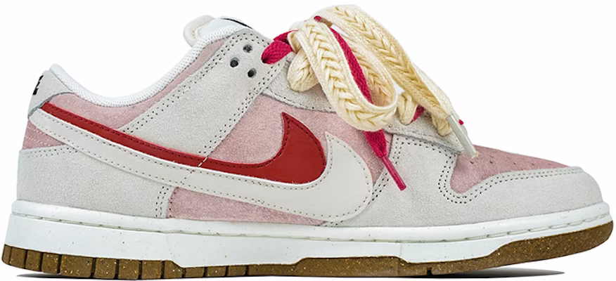 (W) 【定制鞋款】耐克Dunk Low SE'情人节灰白粉' DO9457-100(Team陆-豆沙粉QD) Order (W) 【定制鞋款】耐克Dunk Low SE'情人节灰白粉' DO9457-100(Team陆-豆沙粉QD)