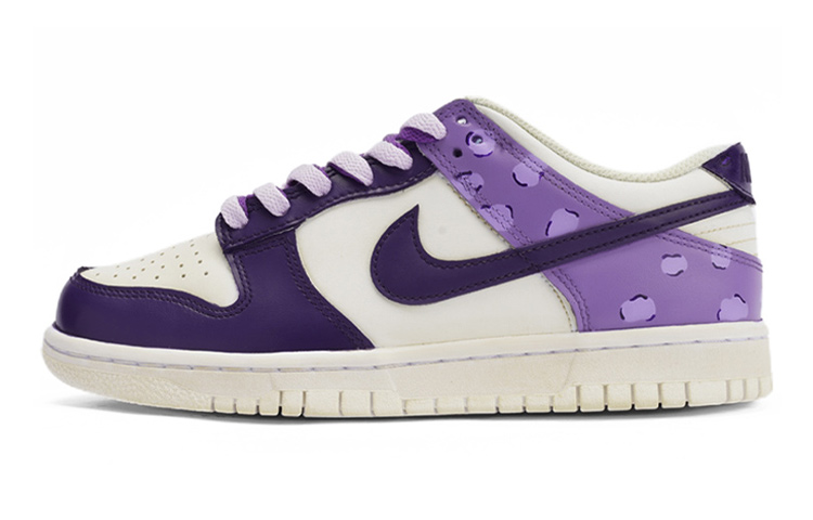 Buy (W) 나이키 덩크 로우 화이트 퍼플 '레오파드 Y2K' (커스텀) DH9765-100(TeamI-女款紫豹纹S-BOX)
