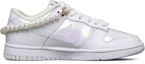 Lookbook 【訂製球鞋】Nike Dunk SE 3米3創造 莫內花園 小香風 貼鑽 珍珠 520禮遇 潮流 百搭 防滑減震耐磨透氣 低筒 板鞋 女款 白綠
