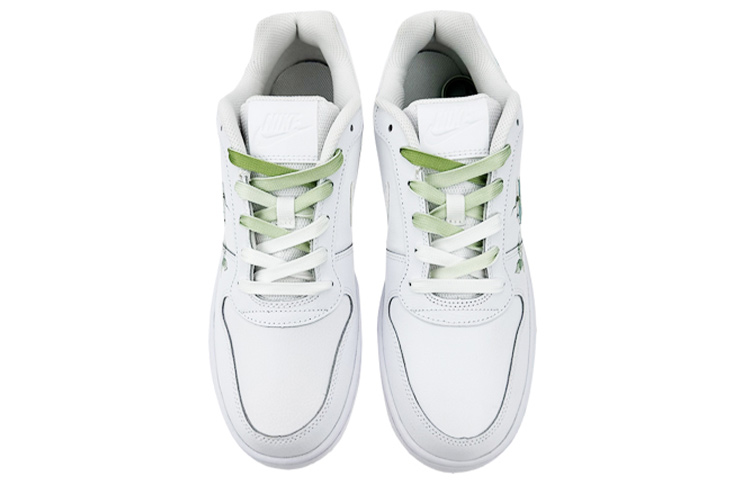 Shop 【訂製球鞋】Nike EBERNON Low 是在玩鞋 盛開的杏花 梵高 藝術 油畫 塗鴉 低幫 板鞋 女款 白綠