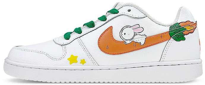 custom-shoes-women-nike-ebernon-low-carrot-orange-white
