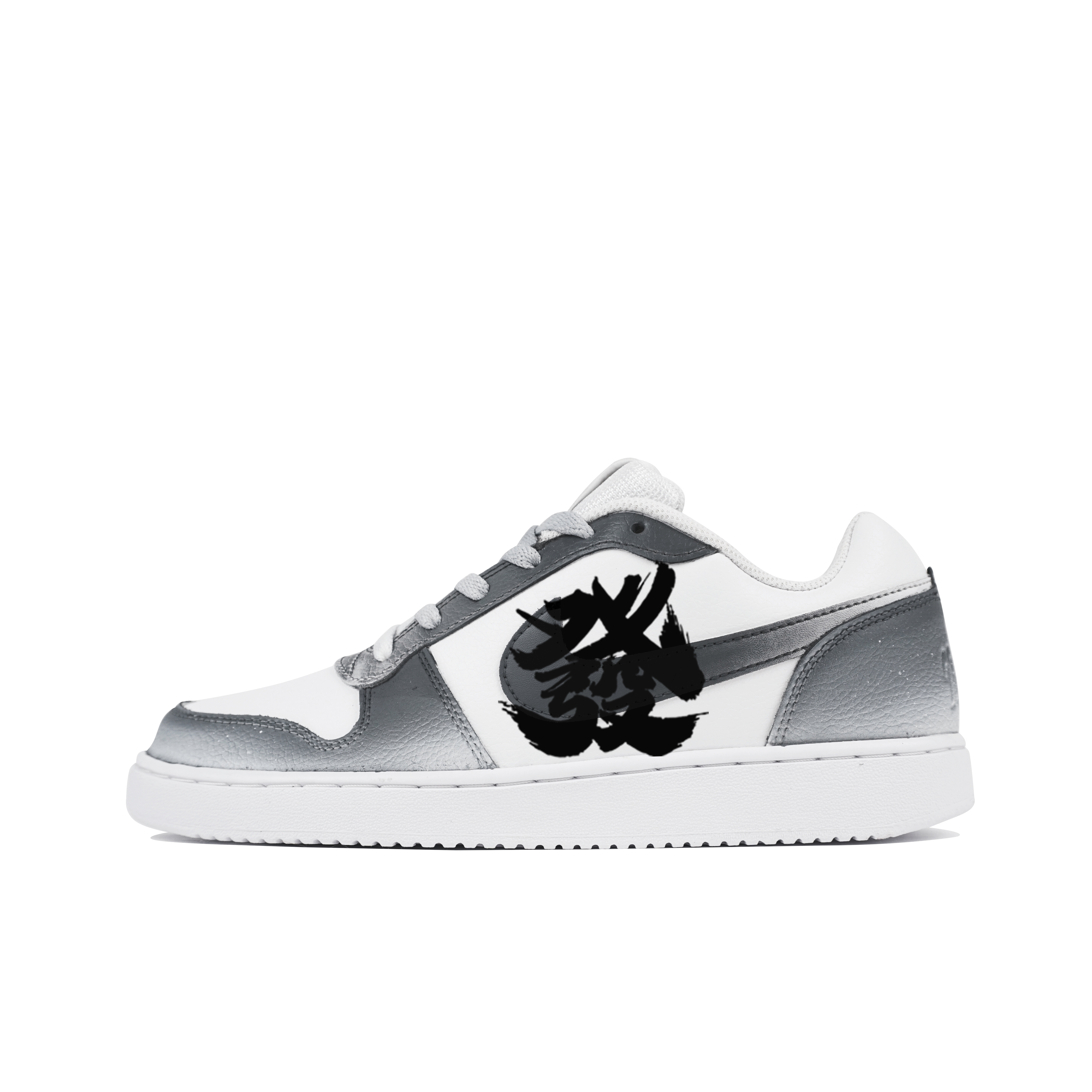 Buy (W) 나이키 에버논 로우 '수묵화 - 화이트 그레이' (커스텀) AQ1779-100(Team陆-中国风渐变發QD)