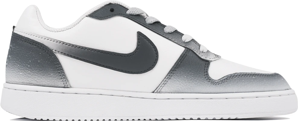 【定制球鞋】Nike EBERNON Low 玖制 中國風 漸變 山水畫 水墨風 潑墨 輕定制 低幫 板鞋 女款 白灰 Order 【定制球鞋】Nike EBERNON Low 玖制 中國風 漸變 山水畫 水墨風 潑墨 輕定制 低幫 板鞋 女款 白灰