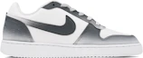 Order 【定制球鞋】Nike EBERNON Low 玖制 中國風 漸變 山水畫 水墨風 潑墨 輕定制 低幫 板鞋 女款 白灰