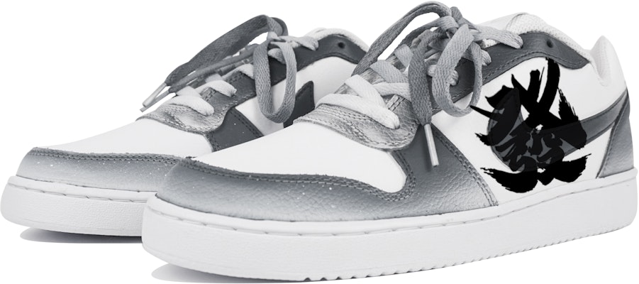 (W) 나이키 에버논 로우 '수묵화 - 화이트 그레이' (커스텀) AQ1779-100(Team陆-中国风渐变發QD) Lookbook (W) 나이키 에버논 로우 '수묵화 - 화이트 그레이' (커스텀) AQ1779-100(Team陆-中国风渐变發QD)