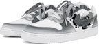 Lookbook 【定制球鞋】Nike EBERNON Low 玖制 中國風 漸變 山水畫 水墨風 潑墨 輕定制 低幫 板鞋 女款 白灰