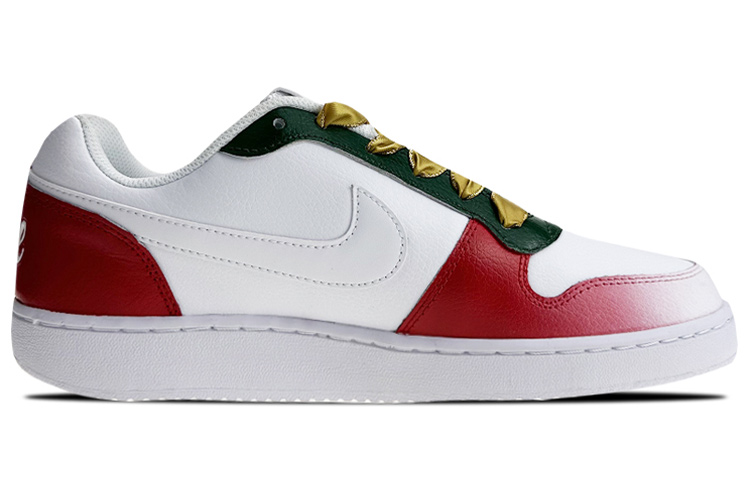 Order (W) [定制鞋] 耐克Ebernon Low '圣诞涂鸦白红绿' AQ1779-100(Team叁-女款NE圣诞红S-BOX)