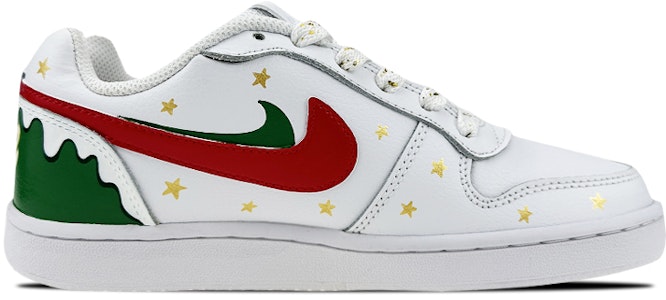 (W) 나이키 에버논 로우 '크리스마스 그래피티' (커스텀) AQ1779-100(Team叁-女款NE双钩S-BOX) Order (W) 나이키 에버논 로우 '크리스마스 그래피티' (커스텀) AQ1779-100(Team叁-女款NE双钩S-BOX)