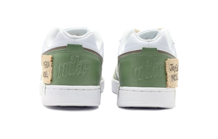 Shop (W) 【カスタムシューズ】ナイキ エバーノン ロー「クリスマス ハート グリーン-ホワイト」 AQ1779-100(TeamS-法语圣诞快乐QD)