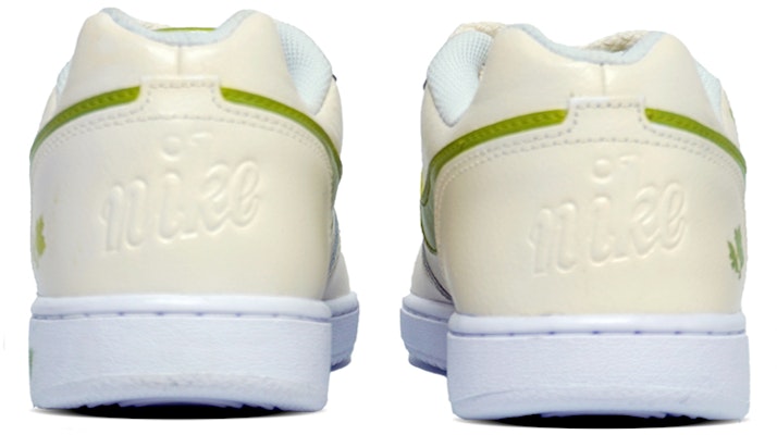 【訂製球鞋】Nike EBERNON Low 幸運綠葉 Lucky 麻繩 防滑 低筒 板鞋 女款 淺綠 Shop 【訂製球鞋】Nike EBERNON Low 幸運綠葉 Lucky 麻繩 防滑 低筒 板鞋 女款 淺綠