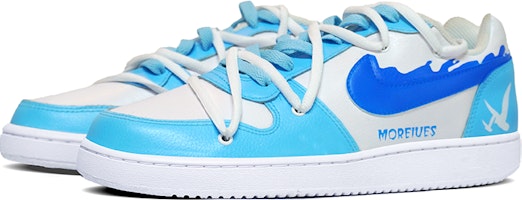 (W) 定制鞋款 耐克Ebernon Low'海鸥波浪' AQ1779-100(Team13-天空与海浪女款D) Lookbook (W) 定制鞋款 耐克Ebernon Low'海鸥波浪' AQ1779-100(Team13-天空与海浪女款D)