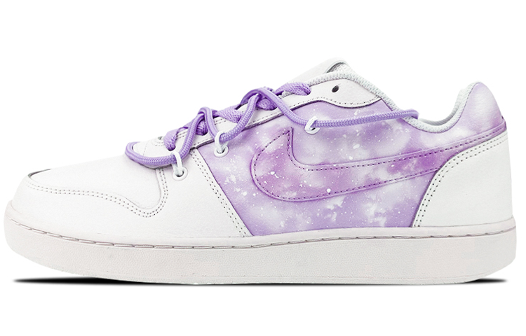 [Custom Shoes] (Women) Nike Ebernon Low 'White-Purple Gradient'