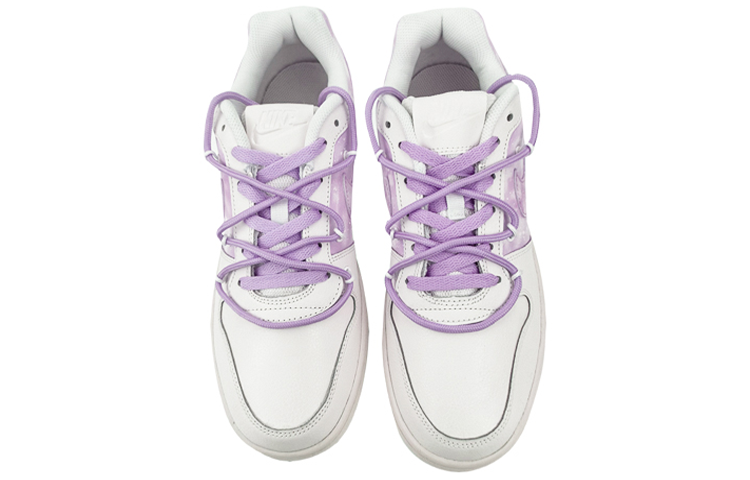 Shop (W) [Kasur Kasut] Nike Ebernon Low 'Putih-Unggu Gradasi' AQ1779-100(Team叁-女款NE紫S-BOX)