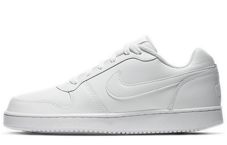 Sizing (W) [Kasur Kasut] Nike Ebernon Low 'Putih-Unggu Gradasi' AQ1779-100(Team叁-女款NE紫S-BOX)